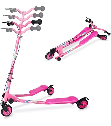Amazon.co.jp: Yvolution Fliker ドリフトスクーター 3輪ウィグル