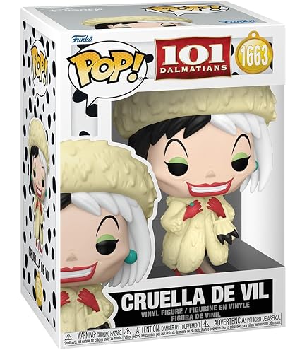 Amazon.co.jp: Funko Pop!ディズニー:101匹わんちゃん-クルエラ・デ