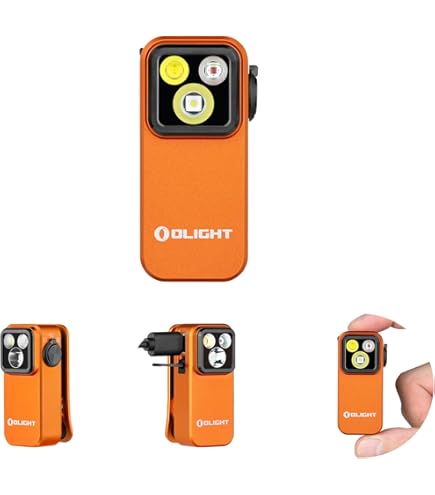 OLIGHT Arkfeld Pro Rechargeable EDC Flashlight with Green Beam, UV