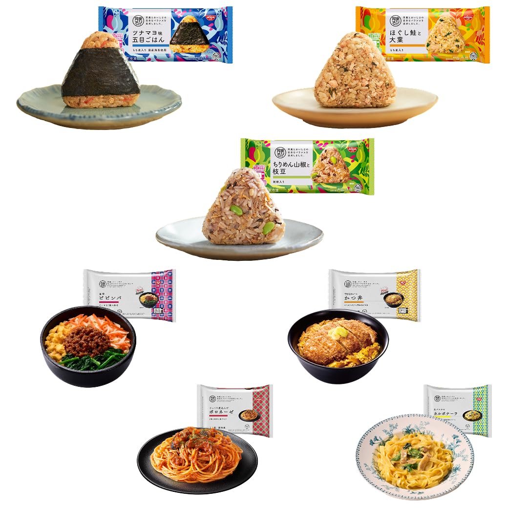 【63%OFF】【2,480円（定期便2,356円）】 日清食品 冷凍 完全メシ DELI 定番7種セット