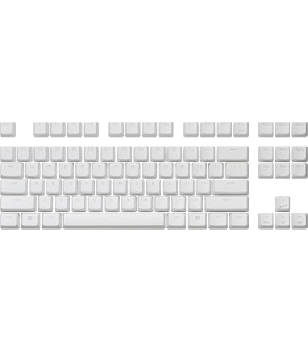 REALFORCE　カラーキーキャップ　R3/R3S　ホワイト　M0373J 製品 : REALFORCE R3 / R3S カラーキーキャップセット | REALFORCE