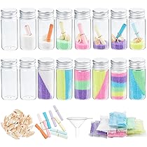 カラーサンド　セット Amazon.co.jp: カラーサンド 12色セット DIY 色砂 砂絵 各10g