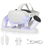 Amazon | YipuVR Q3/3S用充電ドック、Q3/3S用LEDインジケーター付き