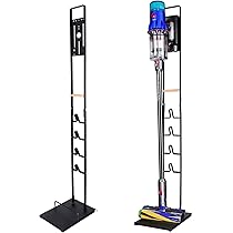 Dyson ダイソン v10 sv12 掃除機 アタッチメント スタンド Amazon | 2025 アップグレード（手すりや滑車付き） ダイソン
