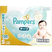 Amazon.co.jp: パンパース はじめての肌へのいちばん Sサイズ 4~8kg