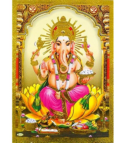 ハヌマーン、ラクシュミ、アルミ製、インド、ヒンドゥー教、宗教画、二枚セット ヒンドゥー教神様 ペイントラクシュミ 【メール便可】｜マライカ