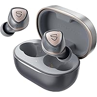 SOUNDPEATS Sonic ワイヤレスイヤホン aptX Adaptive/AAC コーデック 15時間連続再生 QCC3040チップセット Bluetooth 5.2 完全ワイヤレスイヤホン TrueWireless Mirroring対応 