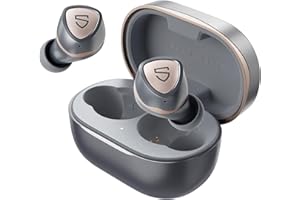 SOUNDPEATS Sonic ワイヤレスイヤホン aptX Adaptive/AAC コーデック 15時間連続再生 QCC3040チップセット Bluetooth 5.2 完全ワイヤレスイヤホン TrueWireless Mirroring対応 