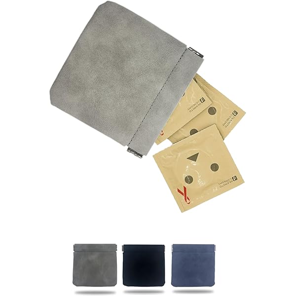 Amazon.co.jp: 【パッと片手で開閉】 コンドームケース 携帯用