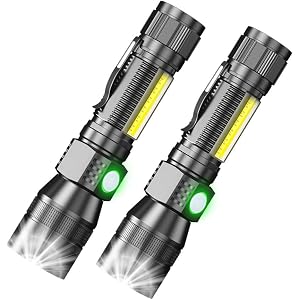 懐中電灯 ledライト 充電式 紫外線 UVライト - Spriak COB ブラックライト マグネットテール 1865…