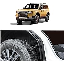 Amazon | CATYA ランドクルーザー 250 アクセサリー リアフェンダー  