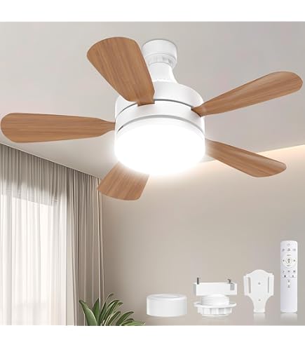 Amazon | 大光電機(DAIKO)LEDシーリングファン LED電球4.2W(E17)×3灯