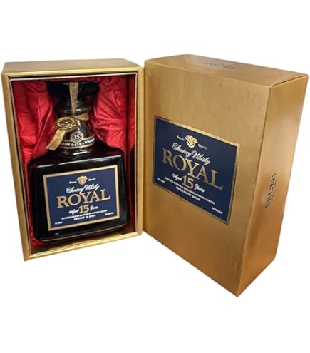 Amazon.co.jp: サントリー ローヤル 15年 ゴールドラベル 43度750ml 箱
