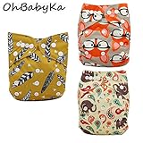 Ohbabyka3点セット ベビー服 赤ちゃん 服 ベビー おむつカバー 男の子 女の子 長く使える ギフト ベビーグッズ 出産祝い おむつ 乳幼児期 出産祝い 新生児 オムツカバー (OB13313