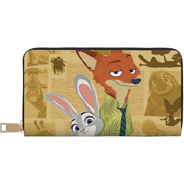 Amazon | [THEBEASTPIE] ニック ジュディ ズートピア 財布 長財布