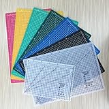 A3 (450 x 300 mm) 透明 カッターマット カッター 厚さ2.5mm (イエロー)