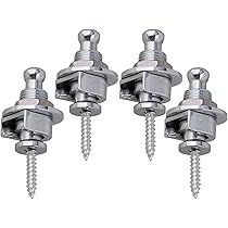 Amazon | Bstinay 4個セット ストラップロックピン ギター用