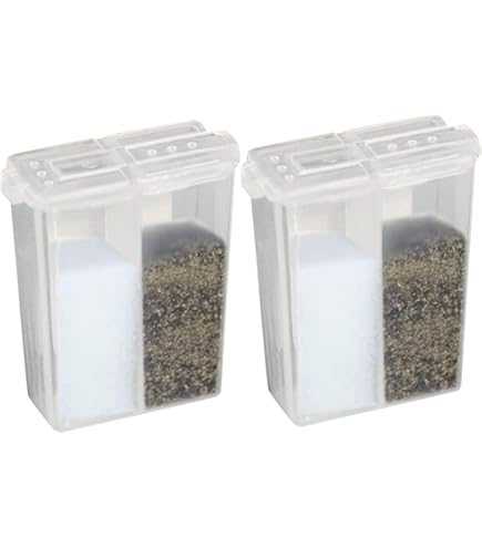 Amazon.co.jp: ソルトアンドペッパー シェイカー 防湿 2個セット