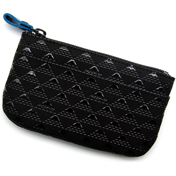 甲州印伝 小銭入れ 【HISOCA】緑×黒漆 鹿革 印傳屋 小物入れ 新品 印傳屋 【2024年9月発売】印傳屋 印伝 小銭入れ HISOCA ひそか 2