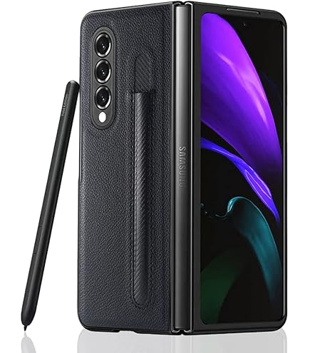 Amazon.co.jp: Galaxy Z Fold4 5G ケース 純正 Sペン搭載