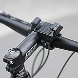 UPPEL 自転車 スマホ ホルダー 360°回転可能な自転車電話ホルダーfor iPhone 12 Pro Max、Galaxy S9、S1、Note20などのユニバーサル携帯電話自転車スタンド3.5-7IN携帯電話-2.1-3.5IN幅