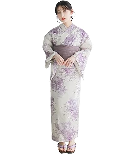 Amazon.co.jp: dita 浴衣 泡沫の花しらべ 浴衣5点セット(ゆかた