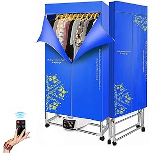 2020最新モデル 衣類乾燥機 ハンガー乾燥機 折り畳み乾燥機急速乾燥 タイマー機能付き ホームミュート省エネ小型スピー…