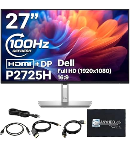 Dell 27 Monitor - P2722HE - Full HD 1080p, IPS Technology, USB-C
