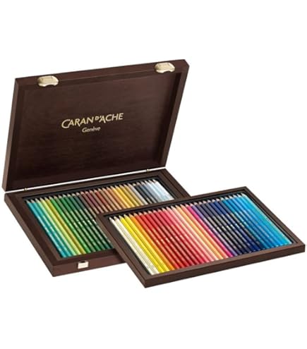 Amazon.co.jp: カランダッシュ 鉛筆 スプラカラーソフト 80色木箱入