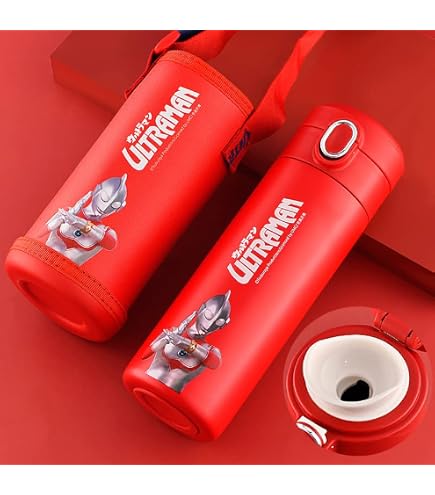 Amazon | ウルトラマン 水筒 480ml 魔法瓶 ステンレス 真空断熱 保温