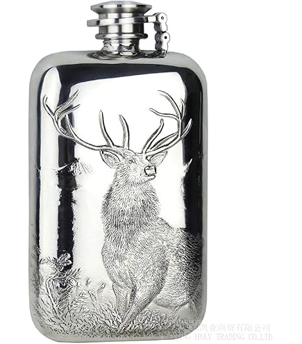 Amazon | English Pewter 携帯用 スキットル ウイスキー -TSF608-6.0oz