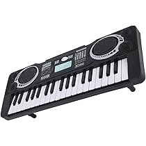Smady 37鍵 ブラック電子ピアノ Smady 37鍵 ブラック電子ピアノ Amazon | ブラック 37 キー内蔵