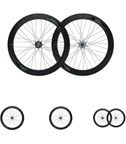 Amazon.co.jp: 700C 固定ギア自転車 ホイールセット 40mm ピスト