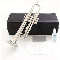 管楽器・吹奏楽器 Bach Corp. 3D Amazon | YDZBA Bb B Flat トランペット 真鍮製 金メッキ仕上 げ