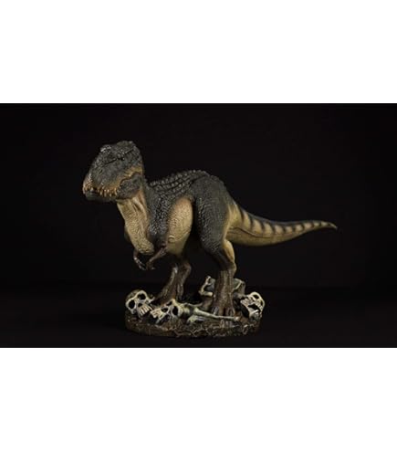 Amazon | Nanmu 本心楠改 アロサウルス 恐竜 彫刻 | フィギュア