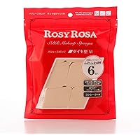 ロージーローザ バリュースポンジダイヤ型6P