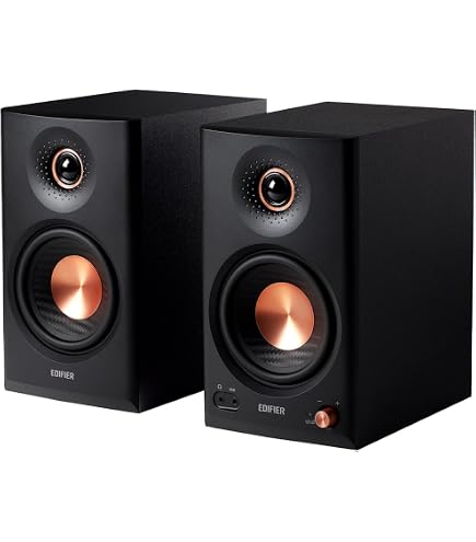 Amazon | Edifier MR3 24W モニタースピーカー PC dtm 作曲 スタジオ