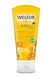 【公式】WELEDA(ヴェレダ) カレンドラ ベビーウォッシュ&シャンプー 200mL 全身用洗浄料 赤ちゃん 敏感肌 やさしいハーブの香り 天然由来成分 オーガニック