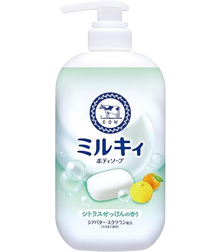 Amazon | ミルキィ ボディソープ やさしいせっけんの香り ポンプ 550ml