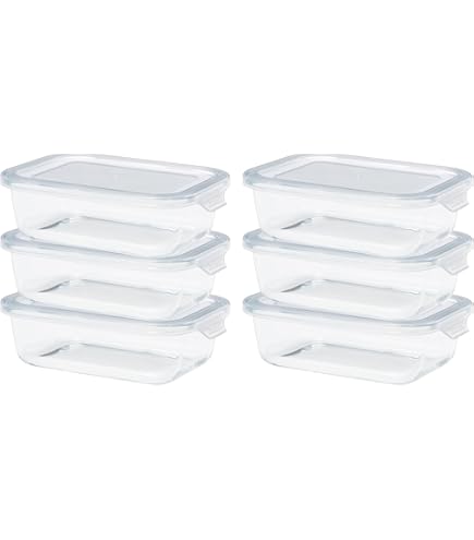 Amazon | NYHI 32オンス 透明デリ容器 30個パック 蓋付き 使い捨て BPA