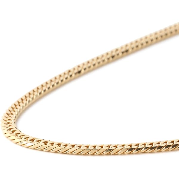 Amazon | [スペランツァ] K18 18金 喜平 アンクレット 6面ダブル 5g  