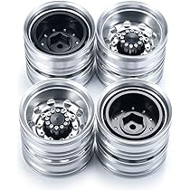 Amazon | 1/14トレーラー RCロッククローラーホイールリム