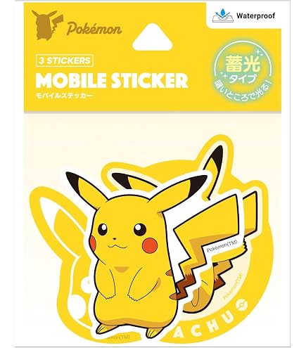 Amazon | ポケットモンスター トラベルステッカー レトロステッカー