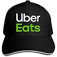 調整可能なUBER EATS野球帽ユニセックスキャップ