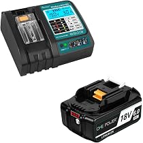 Amazon.co.jp: マキタ 18V バッテリー 充電器セット 6.0Ah BL1860B 
