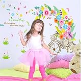 ZLJTYN 子供の成長のチャートChildrenRemoveableの掲示板掲示板幼稚園の子供の部屋の高さベビー漫画の壁のステッカー貼付された接着剤、D PVC