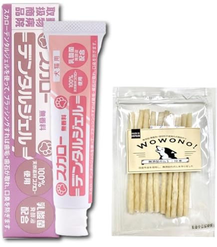 Amazon.co.jp: スカローデンタルジェル無香料 40g 犬 猫 歯垢歯石の