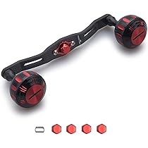 Amazon.co.jp: HEIGHTEN 130mm リール ハンドル 厚さ4mm 1.5K炭布