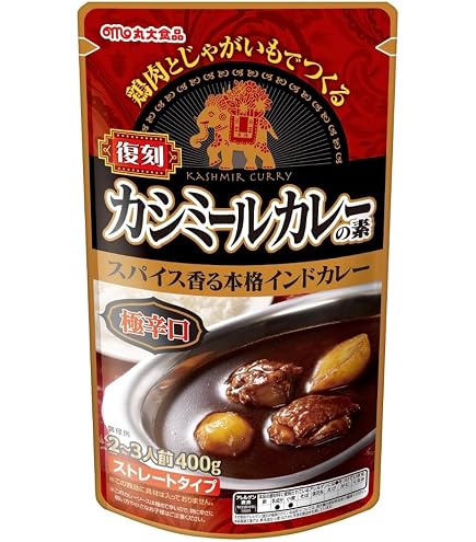 Amazon.co.jp: 【 デリー 】 カシミールカレー 極辛 350g 2人分 × 1個