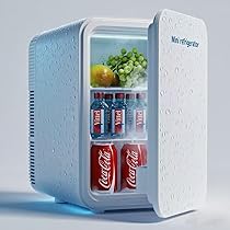 Amazon | HANLANG 冷蔵庫 小型10L 2℃～60℃ ミニ冷蔵庫 小型冷温